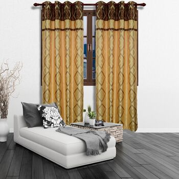 HTE Cortinas opacas resistente al calor y la luz  para  sala de estar y dormitorio Cortina bordada decoración moderna.